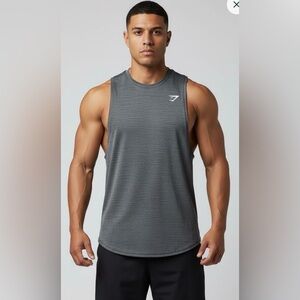 NWOT Gymshark Charcoal Tank Top